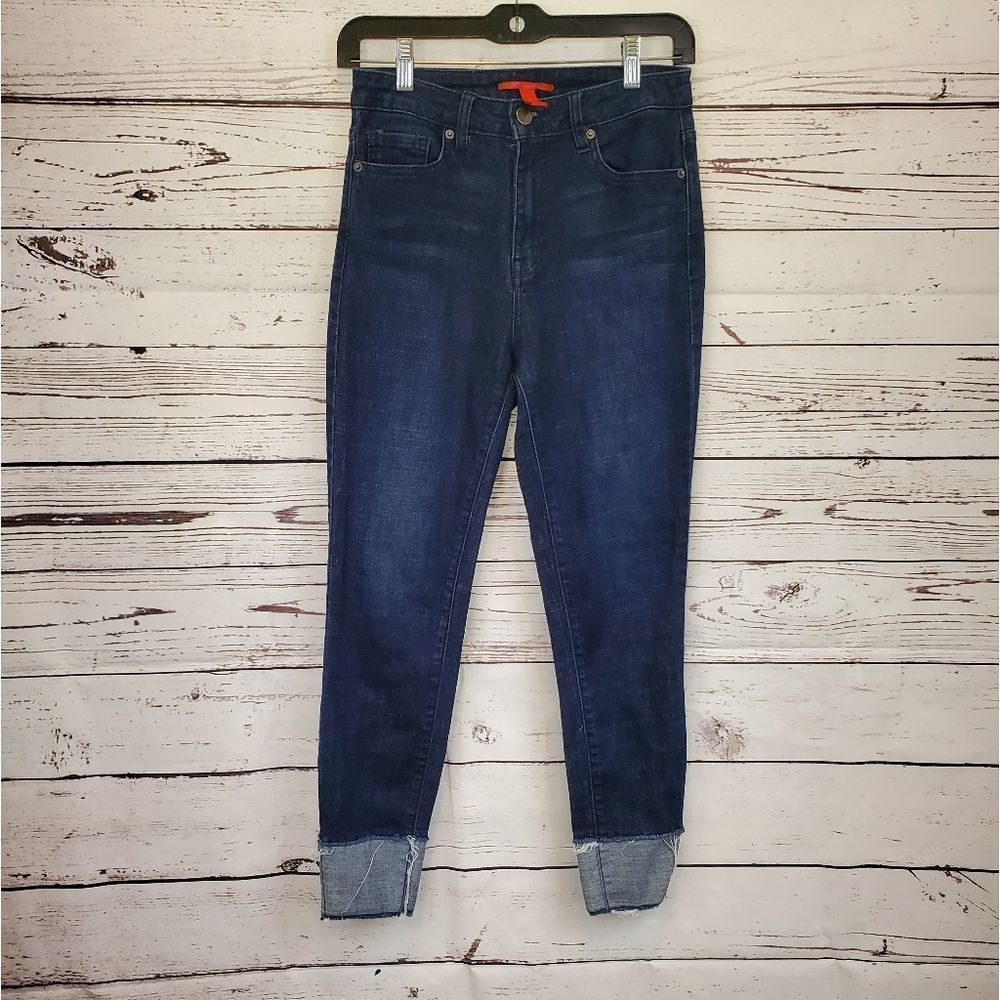 Chelsea & Violet Dark Wash Cropped Jeans, Size 27